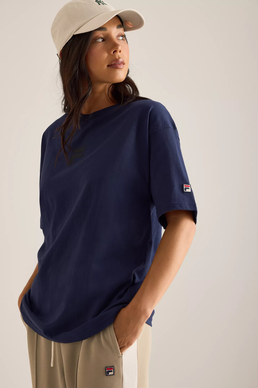 fila cinzia boyfriend t-shirt