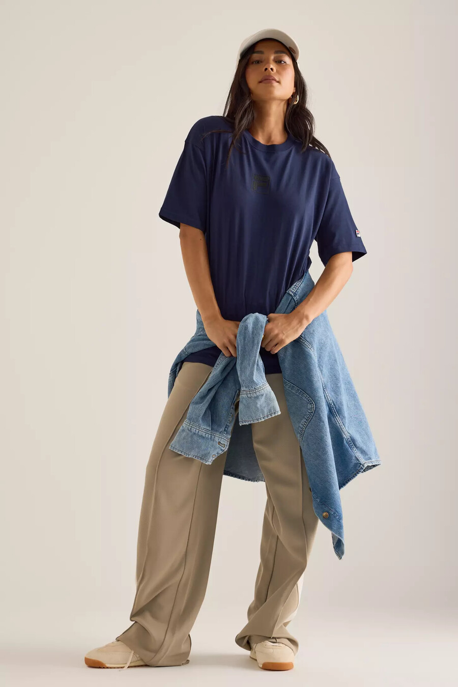 fila cinzia boyfriend t-shirt