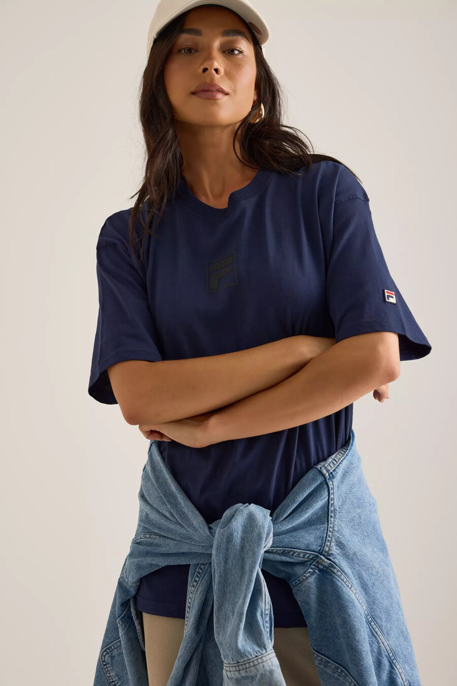 fila cinzia boyfriend t-shirt
