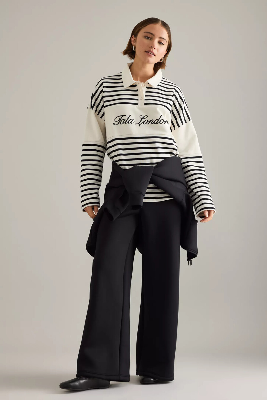 tala rugby polo sweatshirt