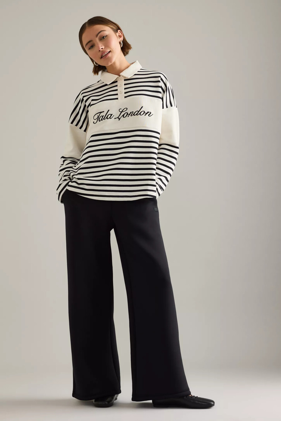 tala rugby polo sweatshirt