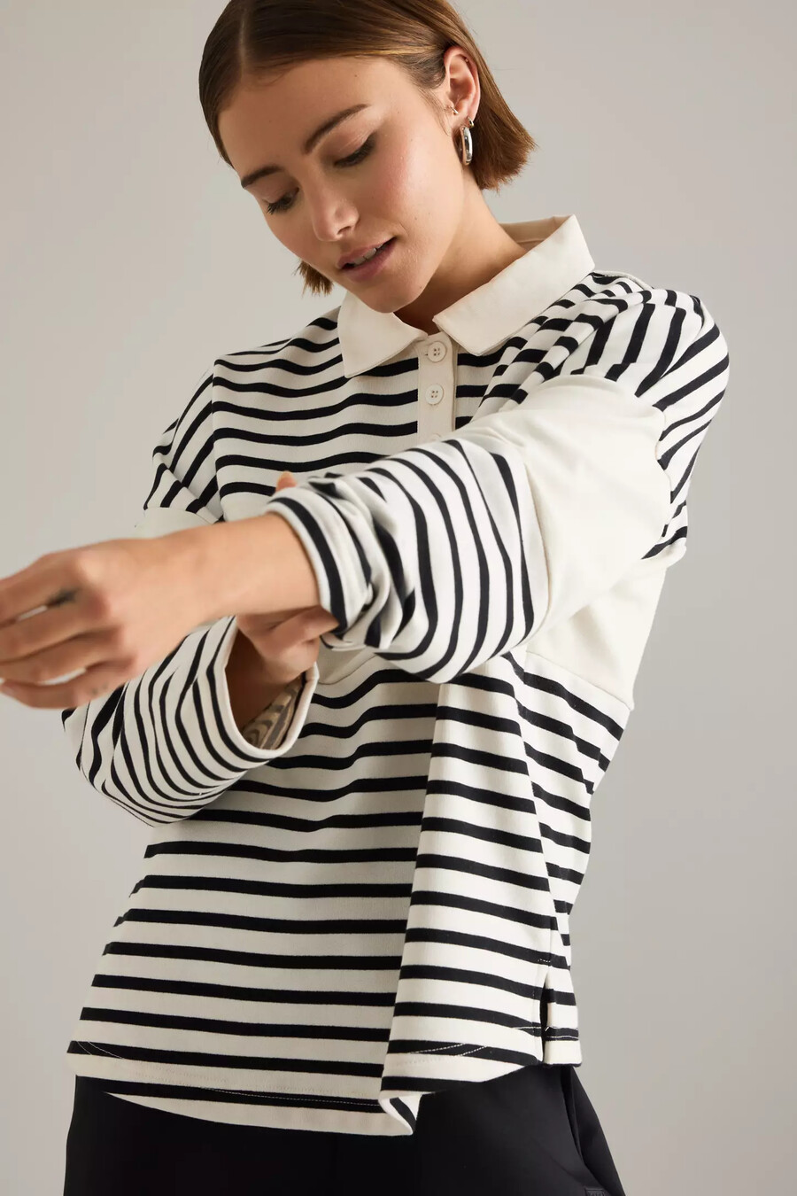 tala rugby polo sweatshirt