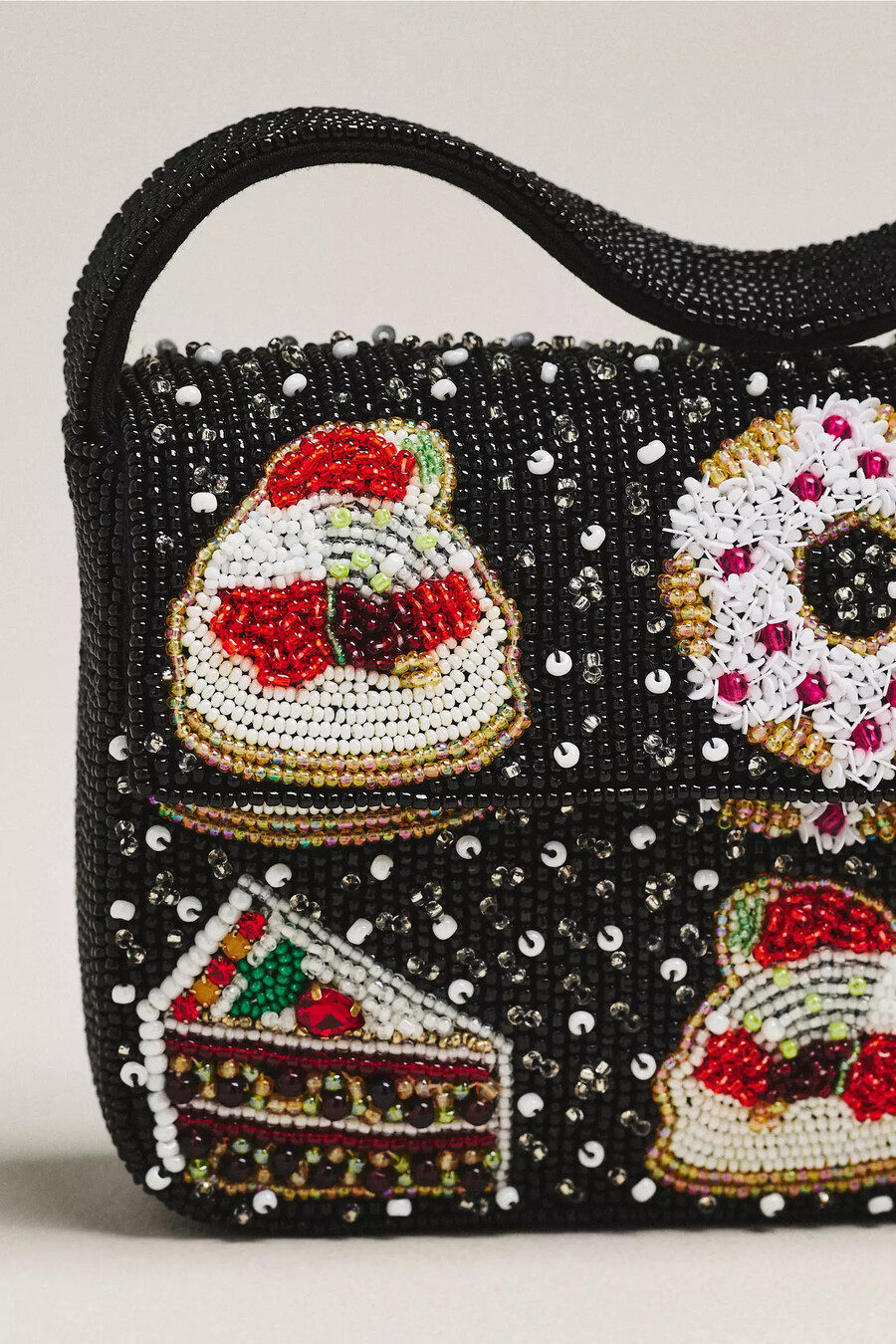 the fiona beaded bag winter icon edition