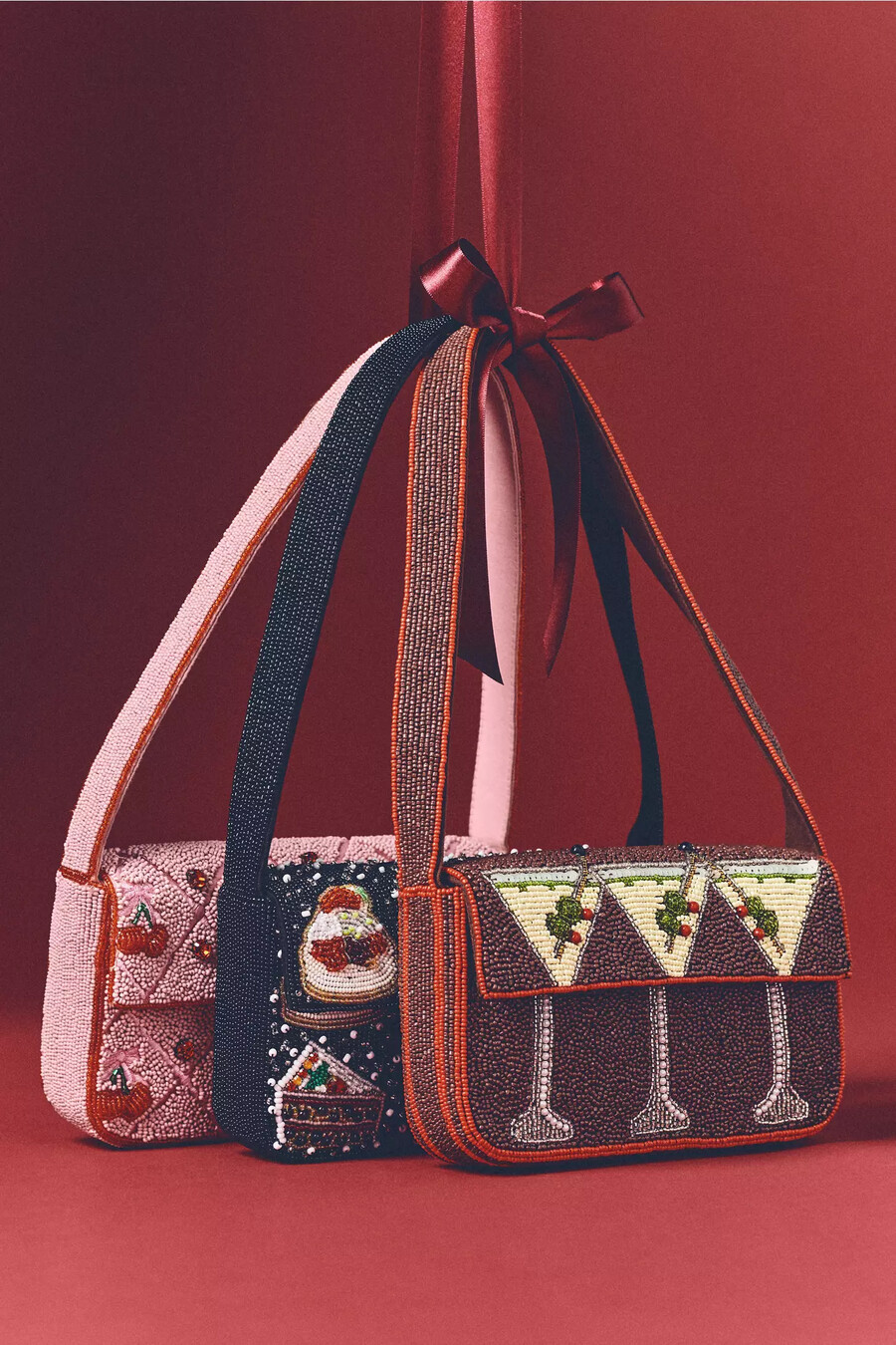 the fiona beaded bag winter icon edition