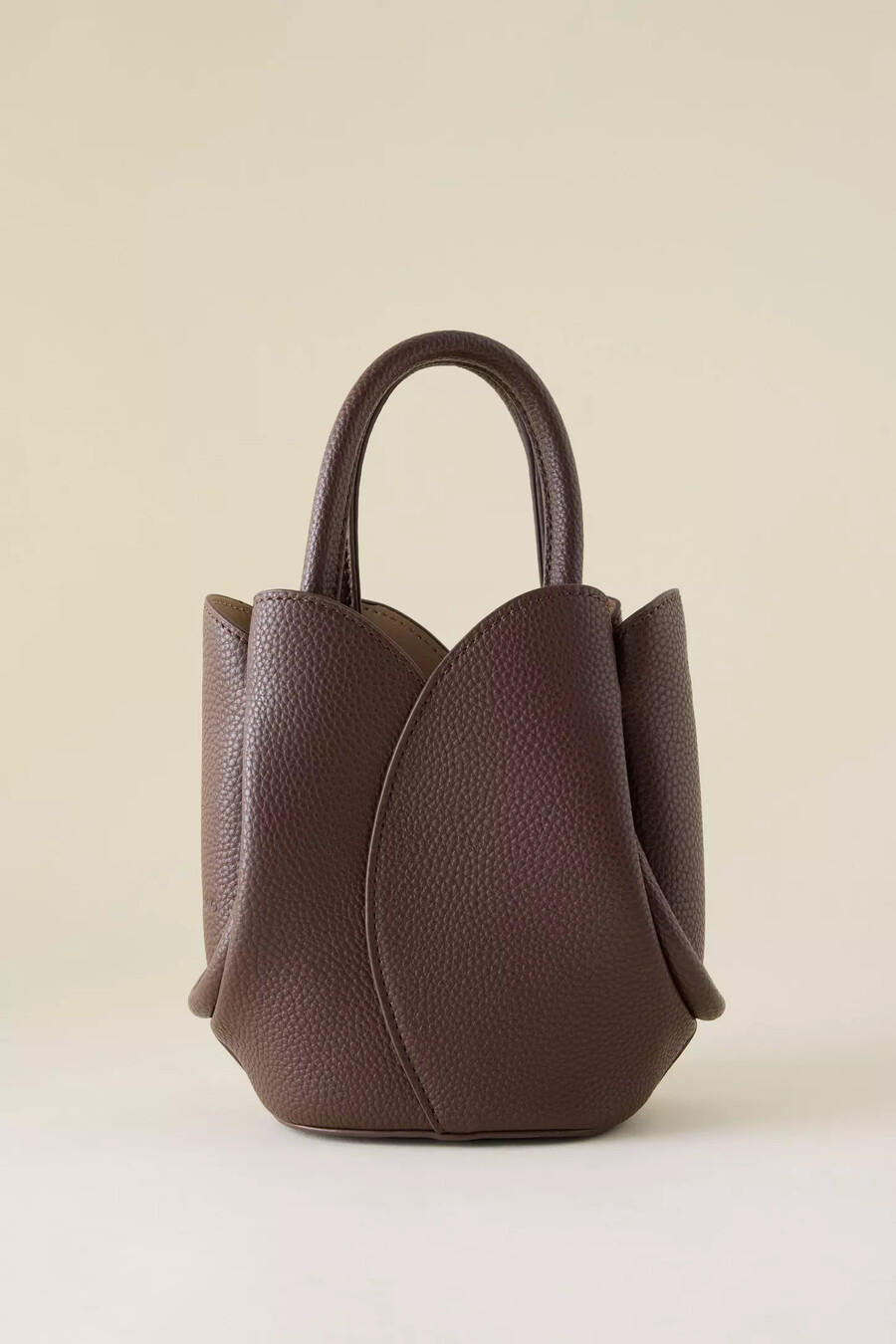 melie bianco tulip top-handle crossbody mini tote bag