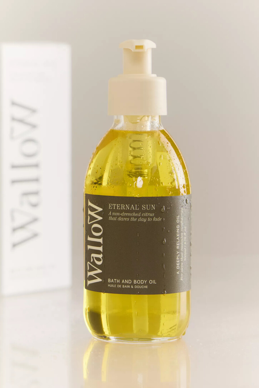 wallow eternal sun bath body oil