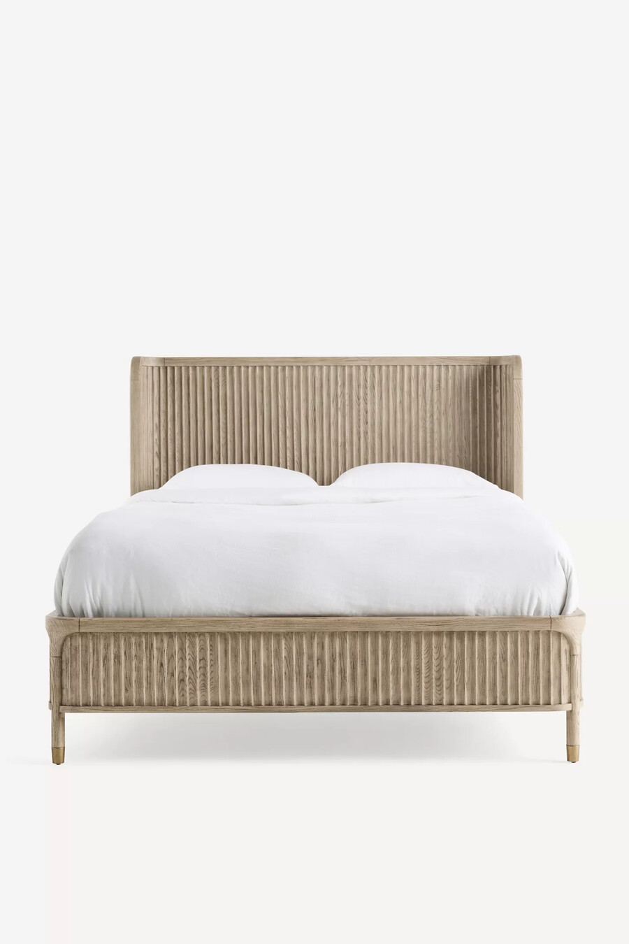 the isla fluted-wood bed