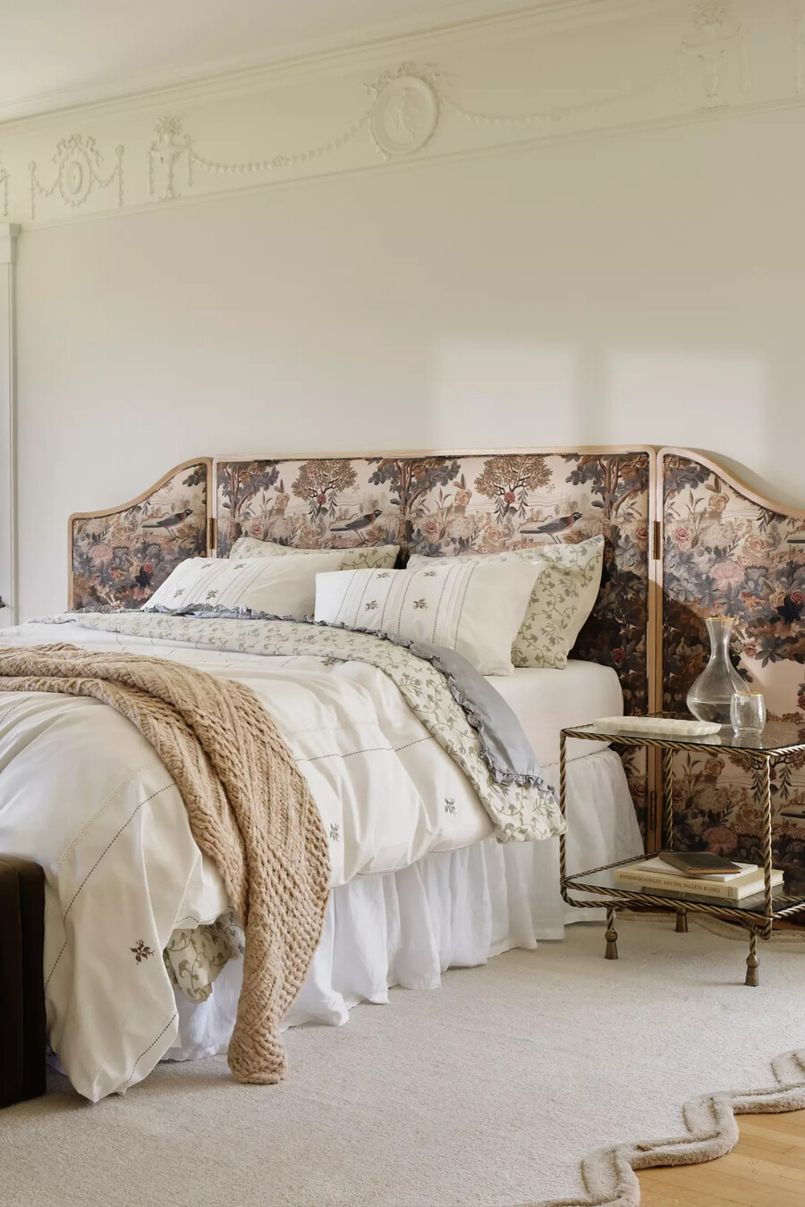 gia francois tapestry headboard