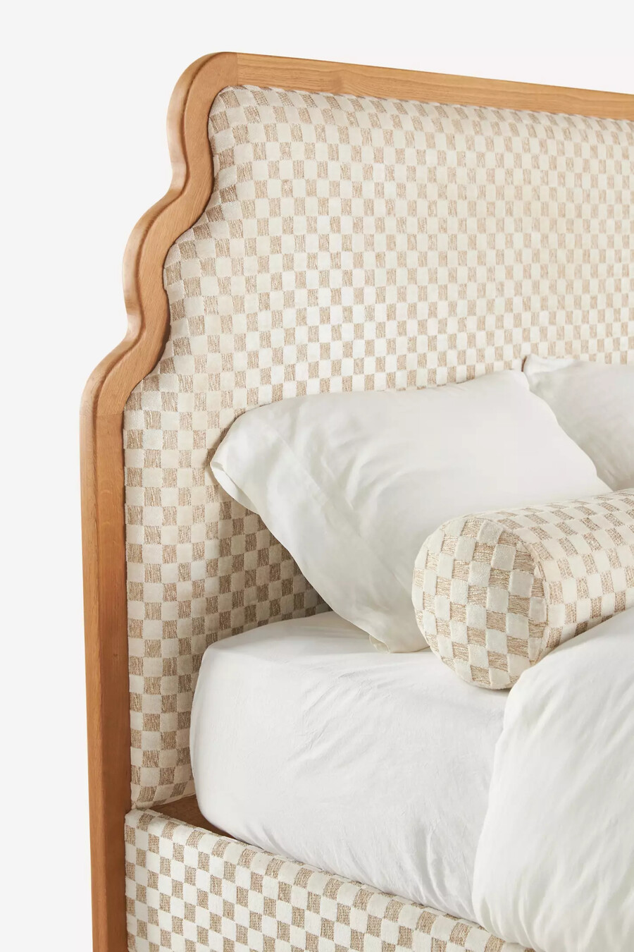 pim carmine jacquard bed