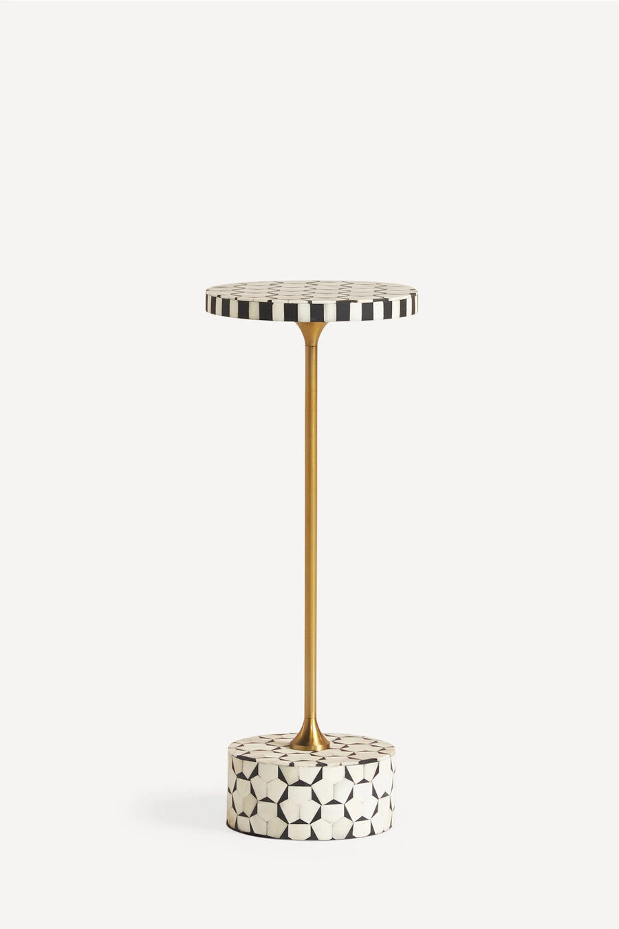 targua inlay end table