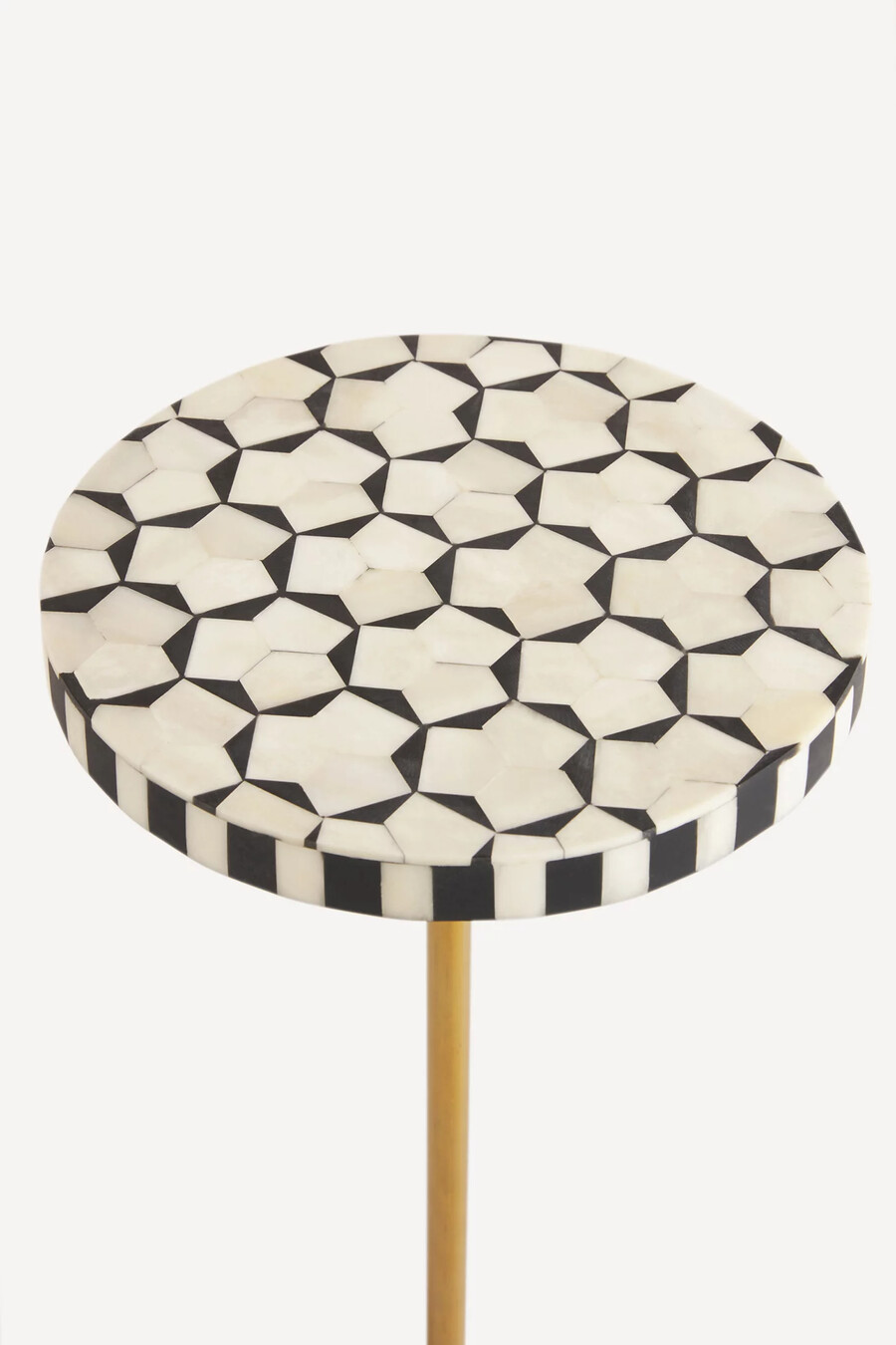 targua inlay end table