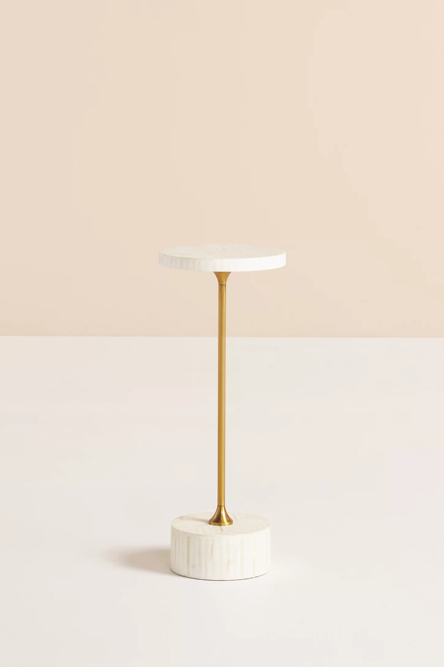optical inlay end table