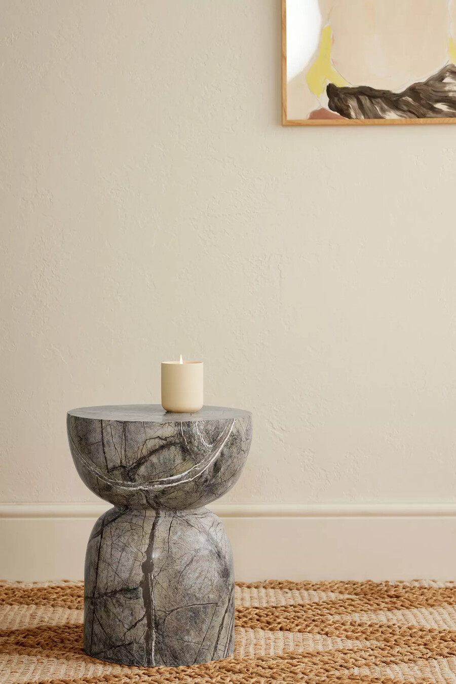 marble side table