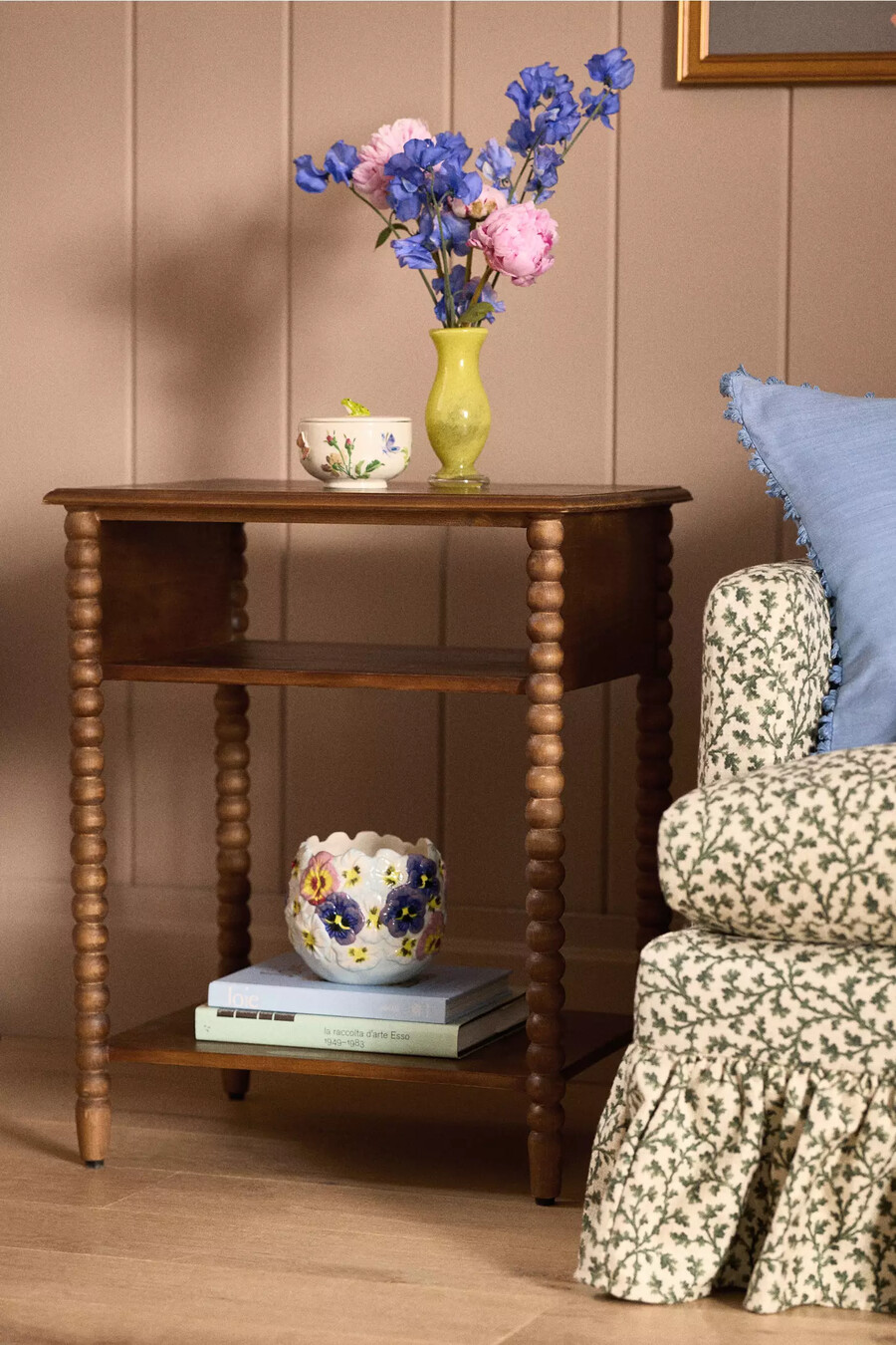bobbin side table