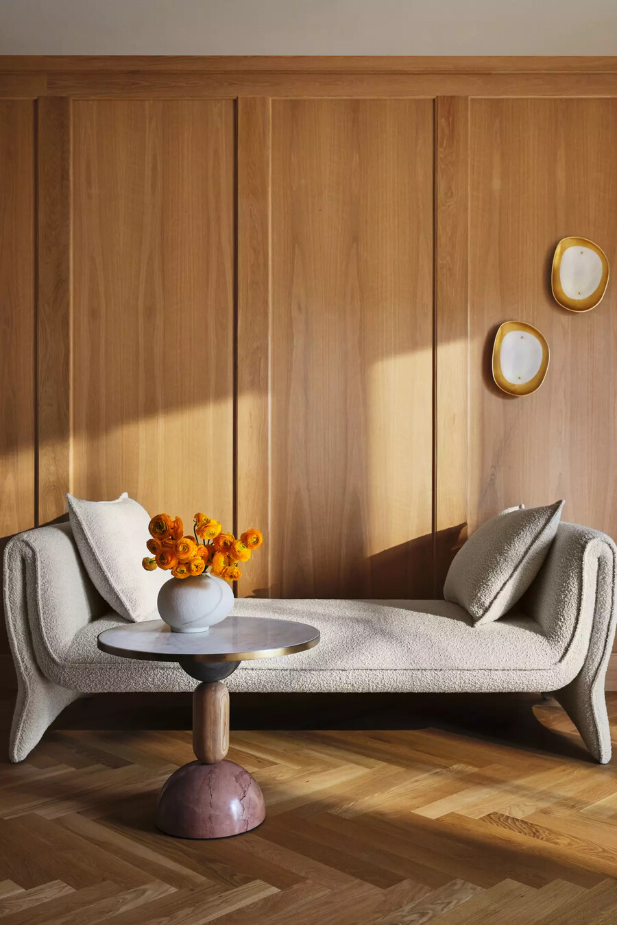erin fetherston for anthropologie dulcette marble-top side table