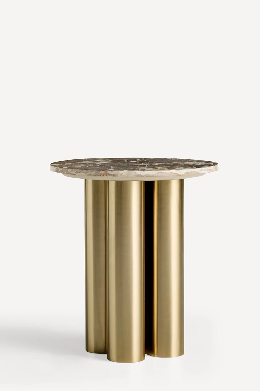 clover marble side table