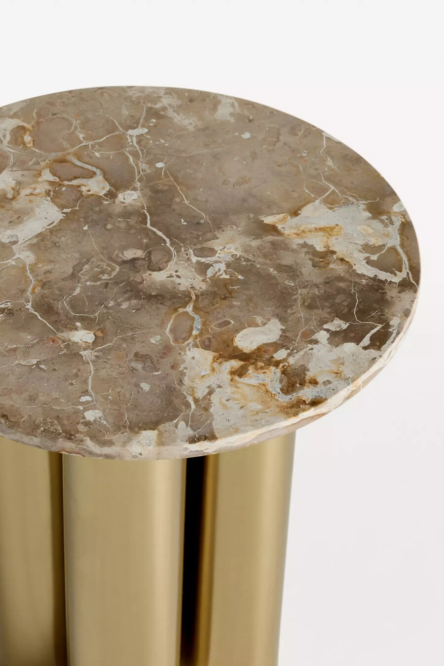 clover marble side table
