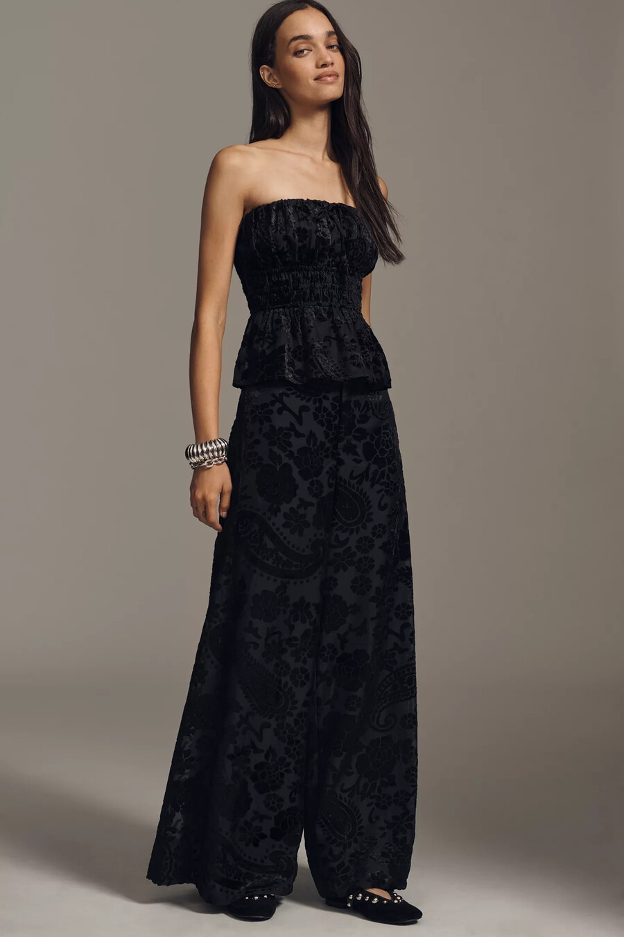 the somerset strapless blouse