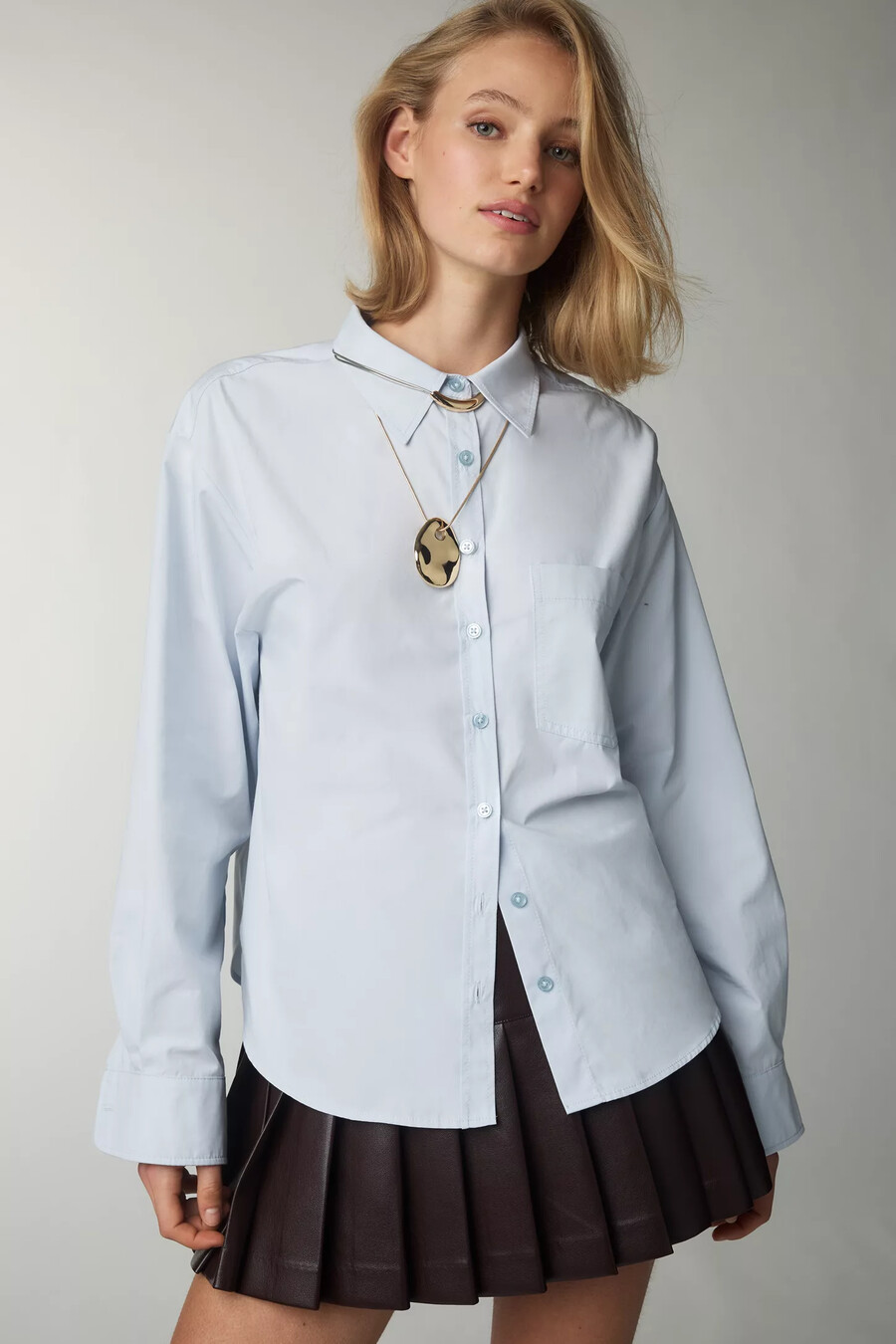 the shrunken bennet buttondown shirt by maeve