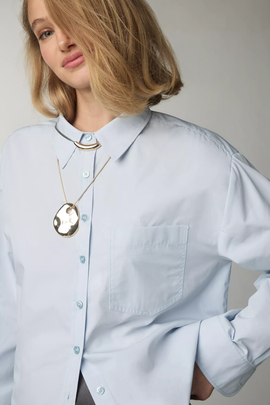 the shrunken bennet buttondown shirt by maeve