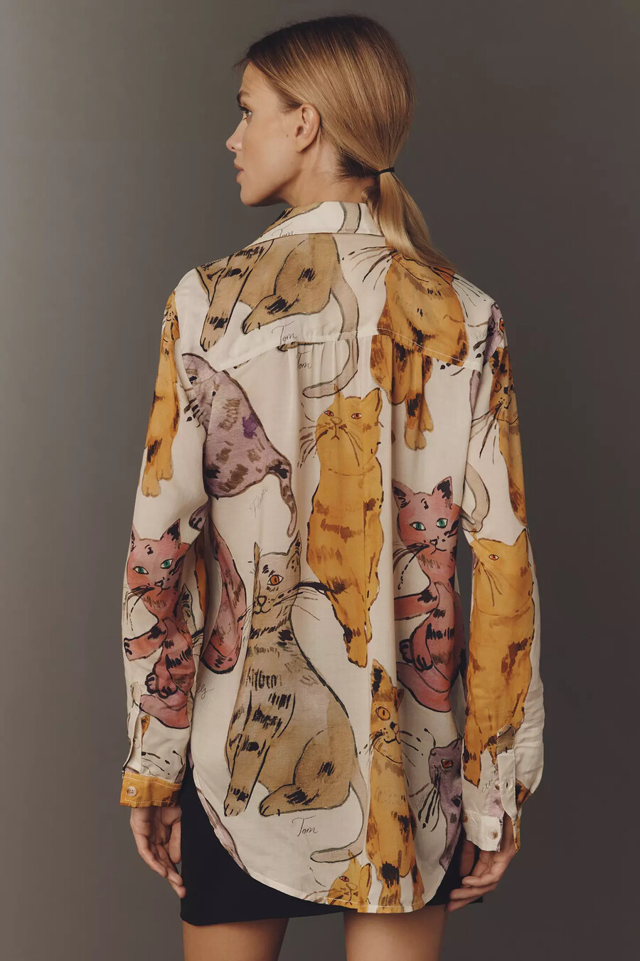 pilcro the romy relaxed shirt