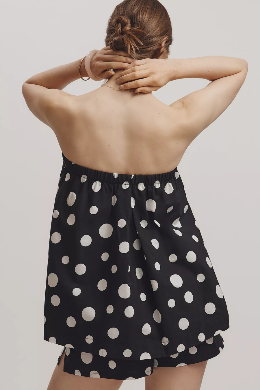 maeve cotton swing bandeau top