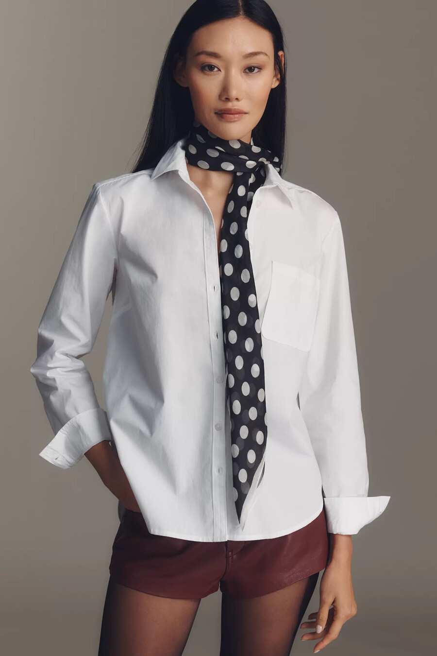 maeve classic buttondown shirt