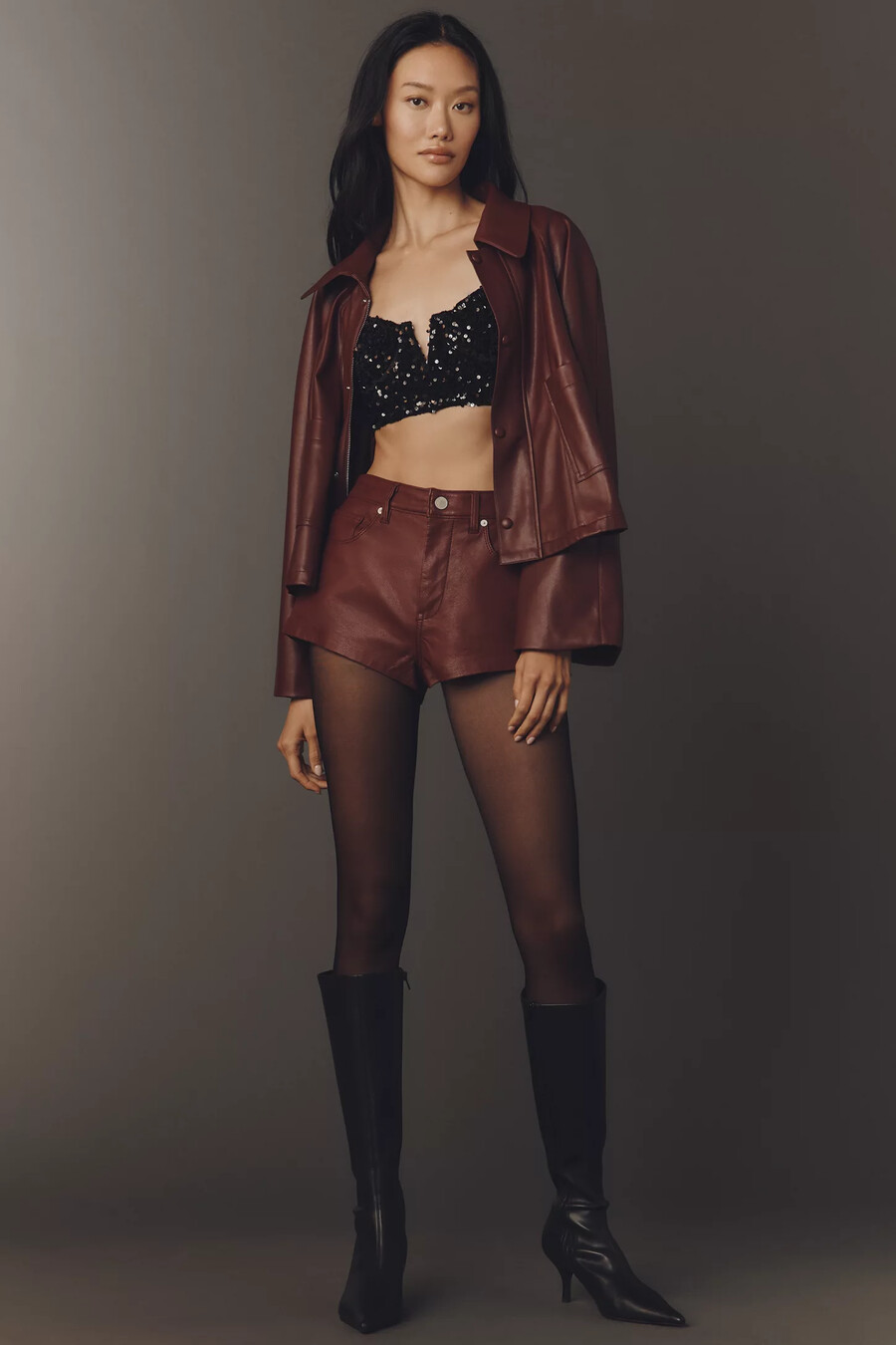sequin bralette