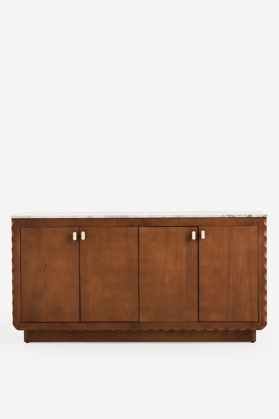 brentley rectangular marble top sideboard