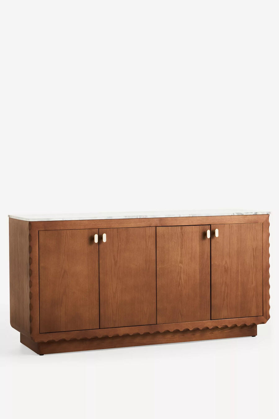 brentley rectangular marble top sideboard