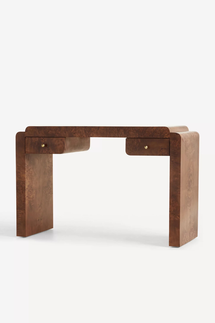 shura burl console table
