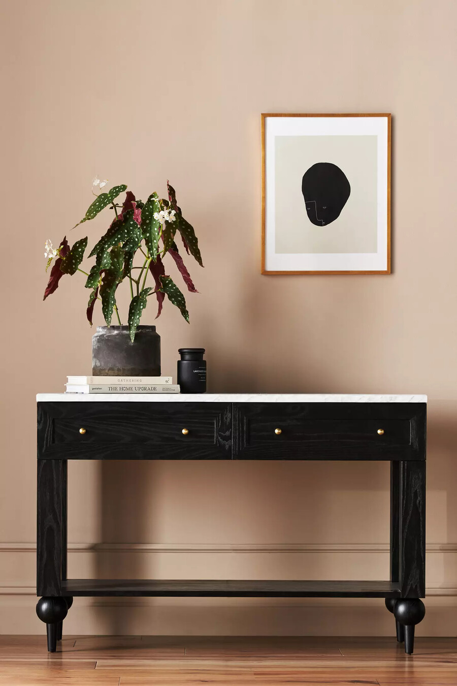 fern entryway console table