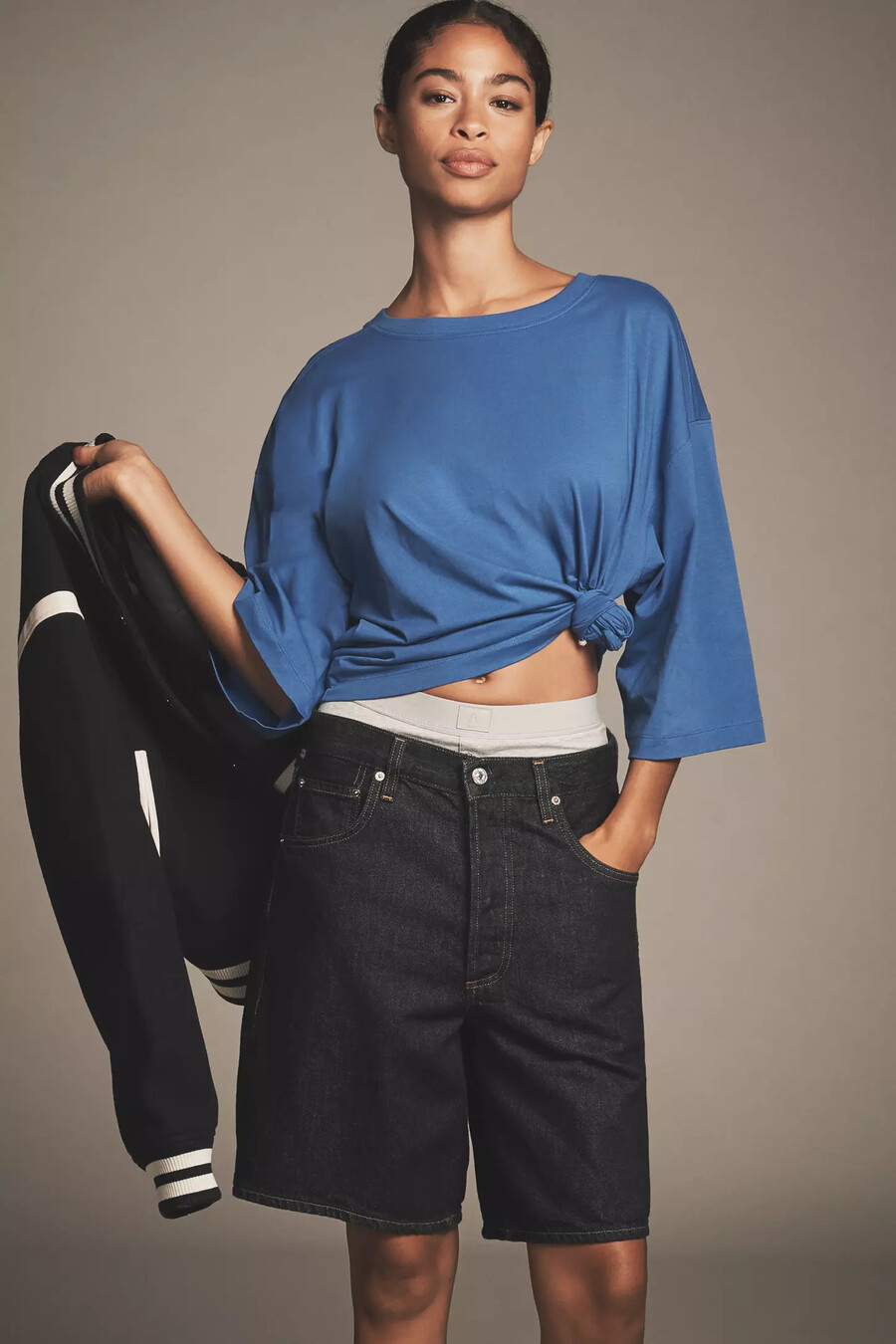 maeve slouchy relaxed knit top