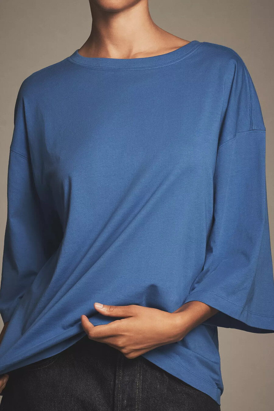 maeve slouchy relaxed knit top