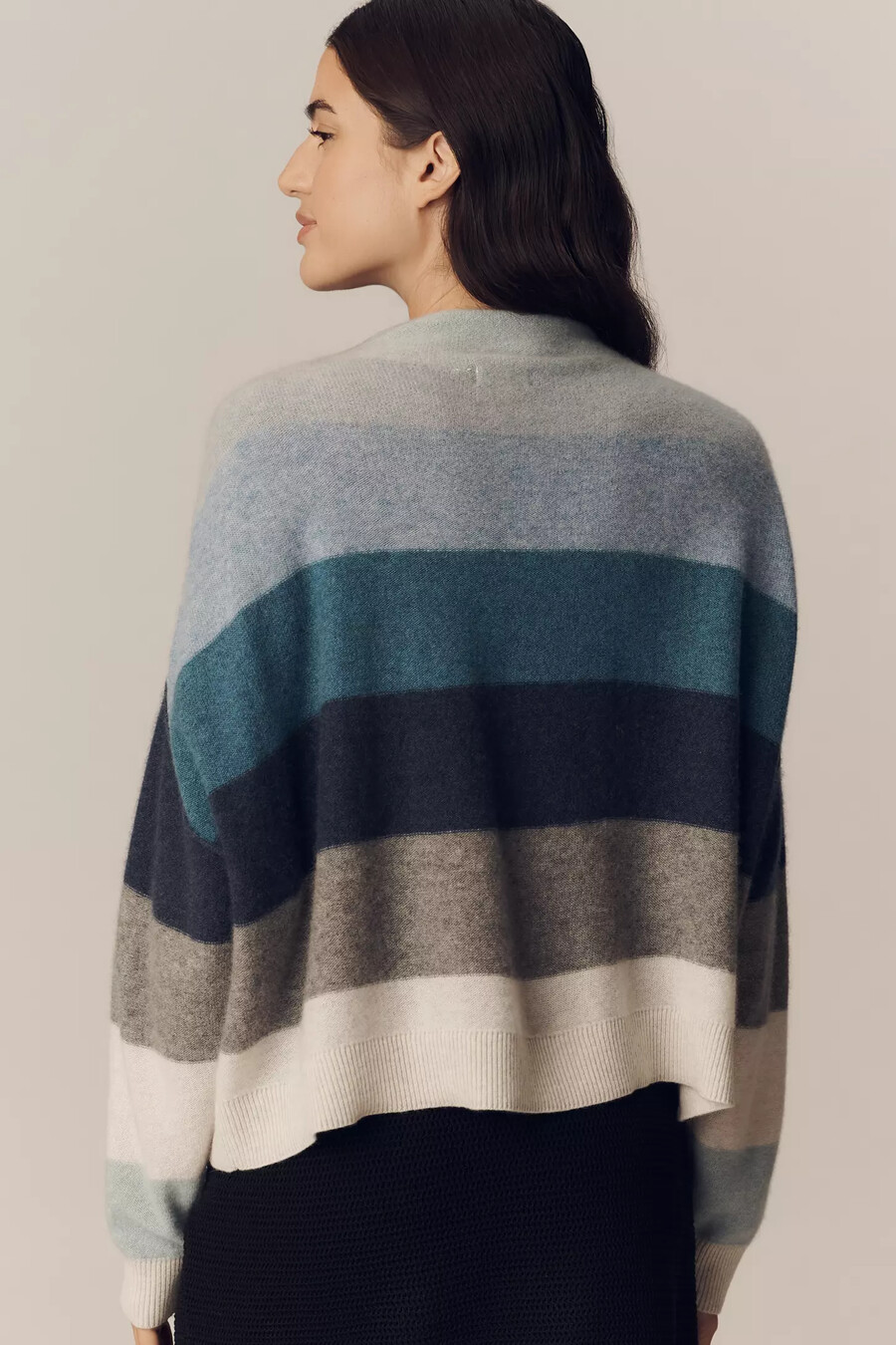 alani cashmere mock neck jumper pullover