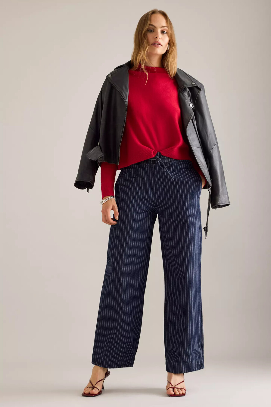 alani cashmere mock neck jumper pullover