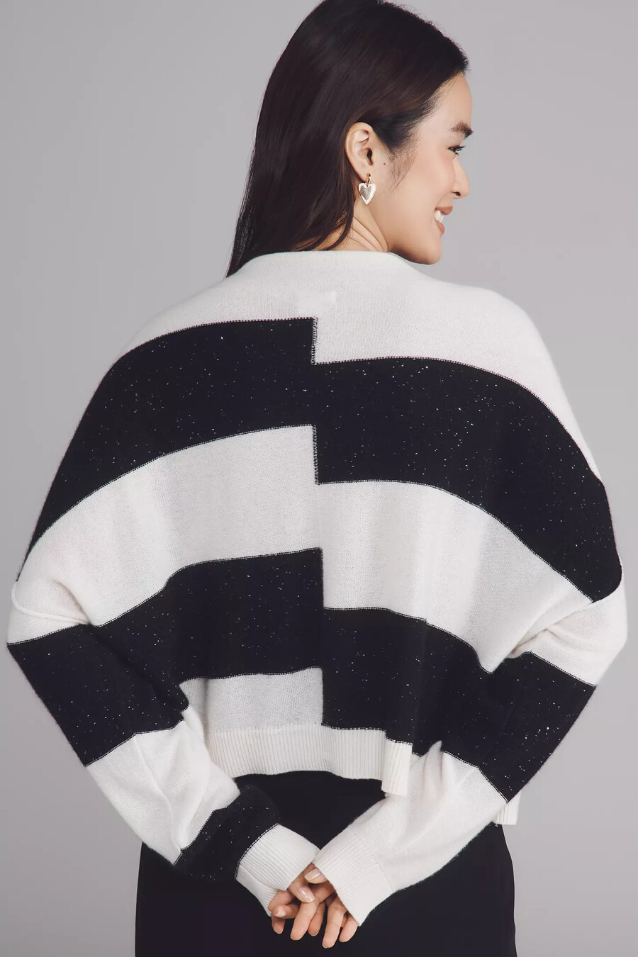 alani cashmere mock neck jumper pullover