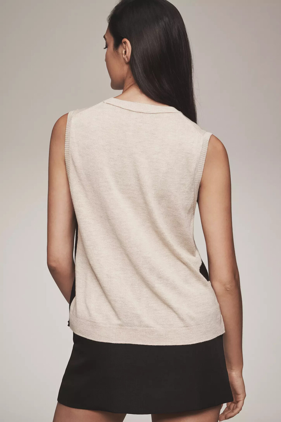 maeve wool blend sleeveless dog sweater vest
