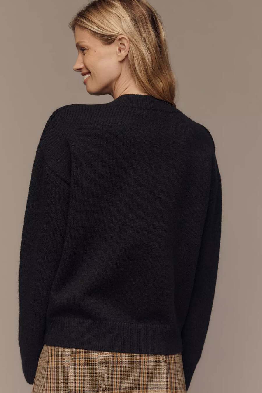 english factory cocktail motif jumper