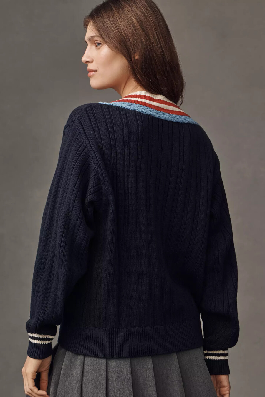 the upside x anthropologie josette v-neck jumper