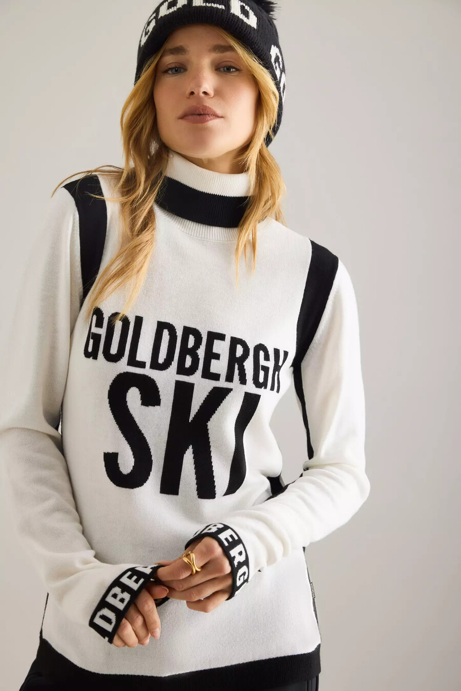 goldbergh noemi long-sleeve wool-blend jumper