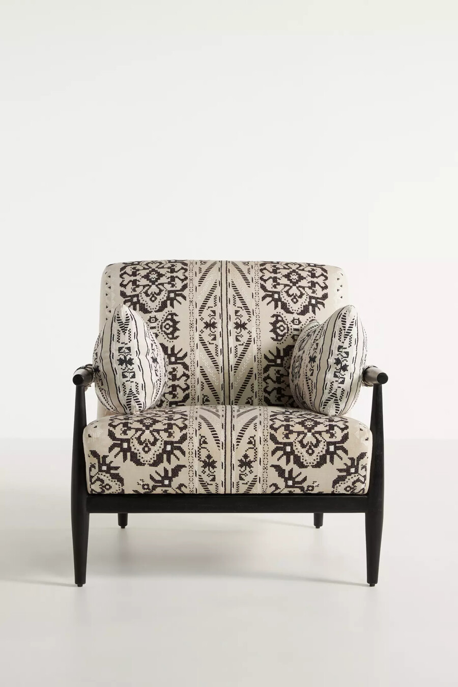 embroidered kershaw armchair