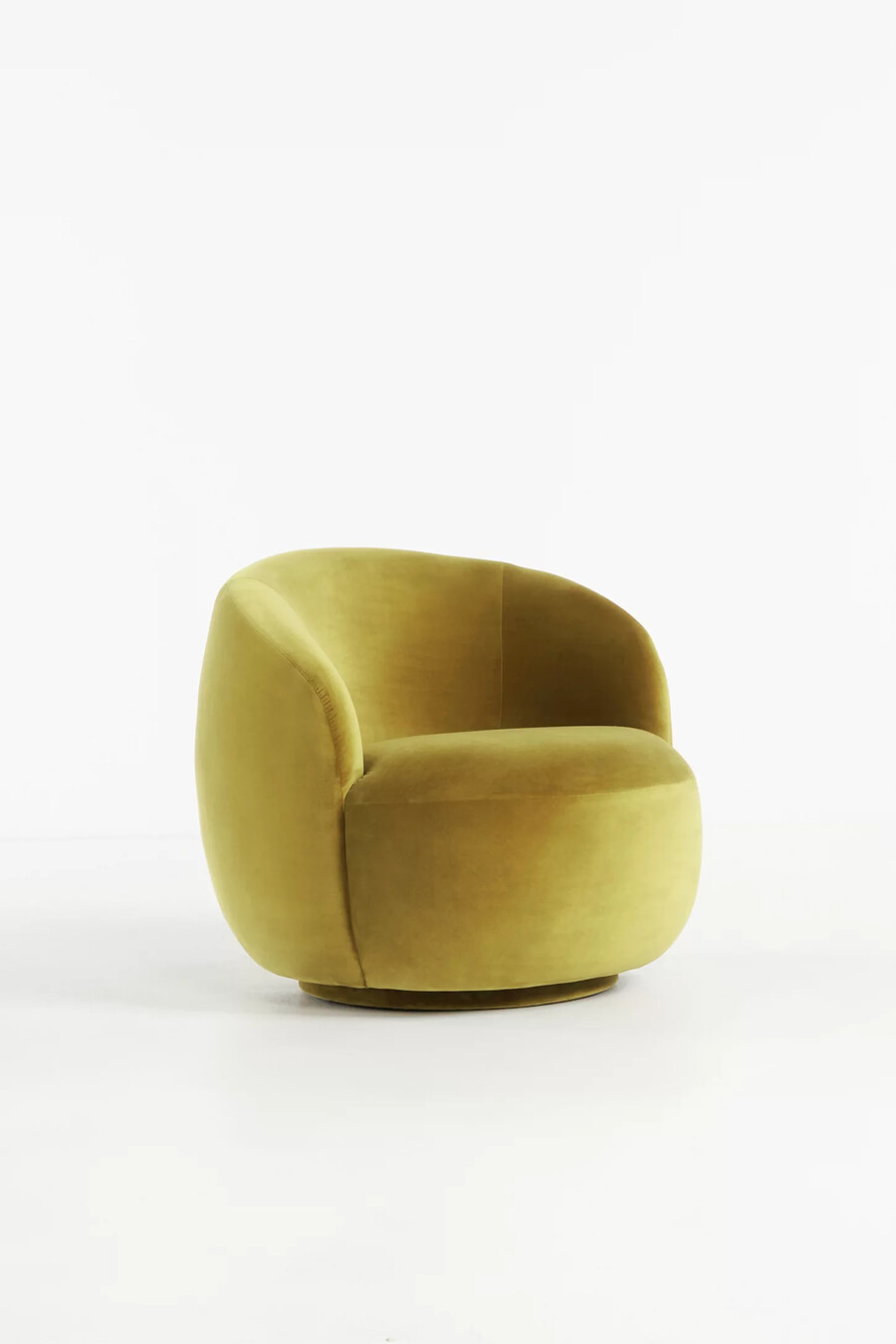 cosette velvet swivel chair