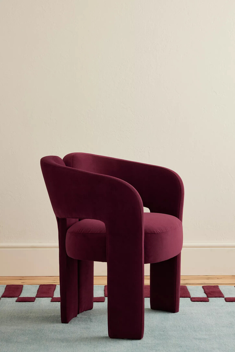 celeste velvet dining chair