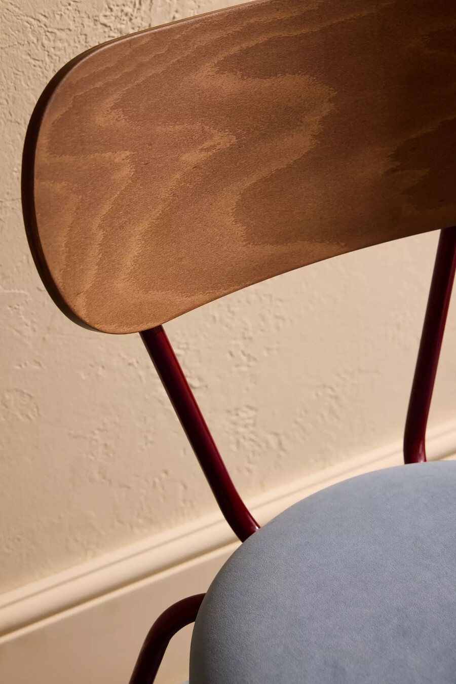 sueded velvet metal frame chair set of 2