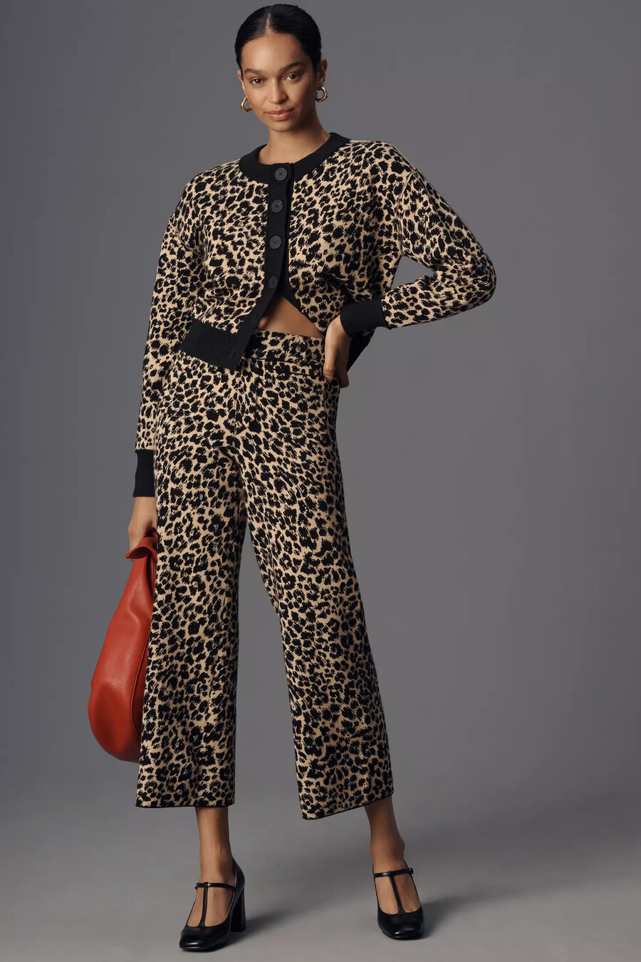 the colette knit crop wide-leg trousers by maeve