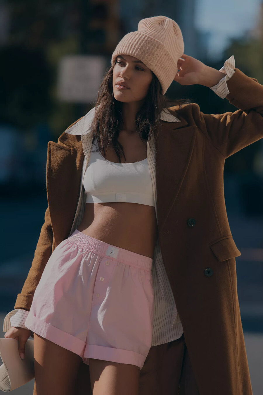 by anthropologie scoop-neck cotton bra