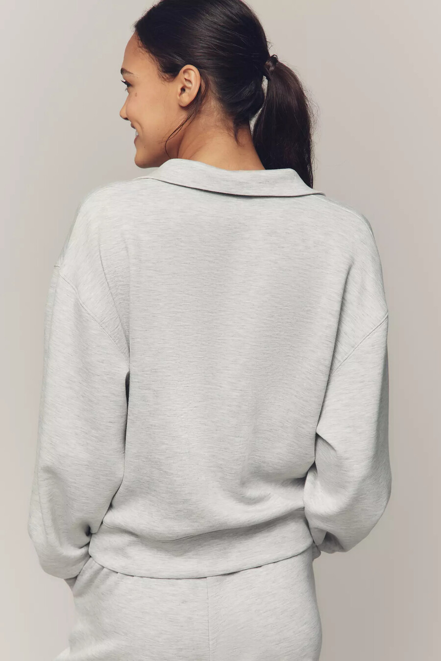 daily practice half-zip sweatshirt