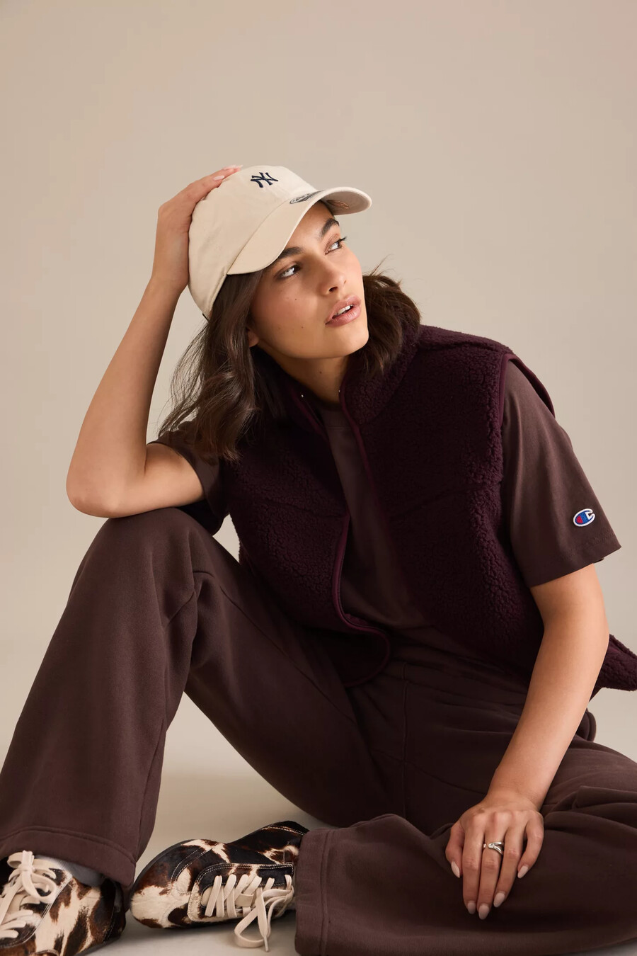 champion teddy vest