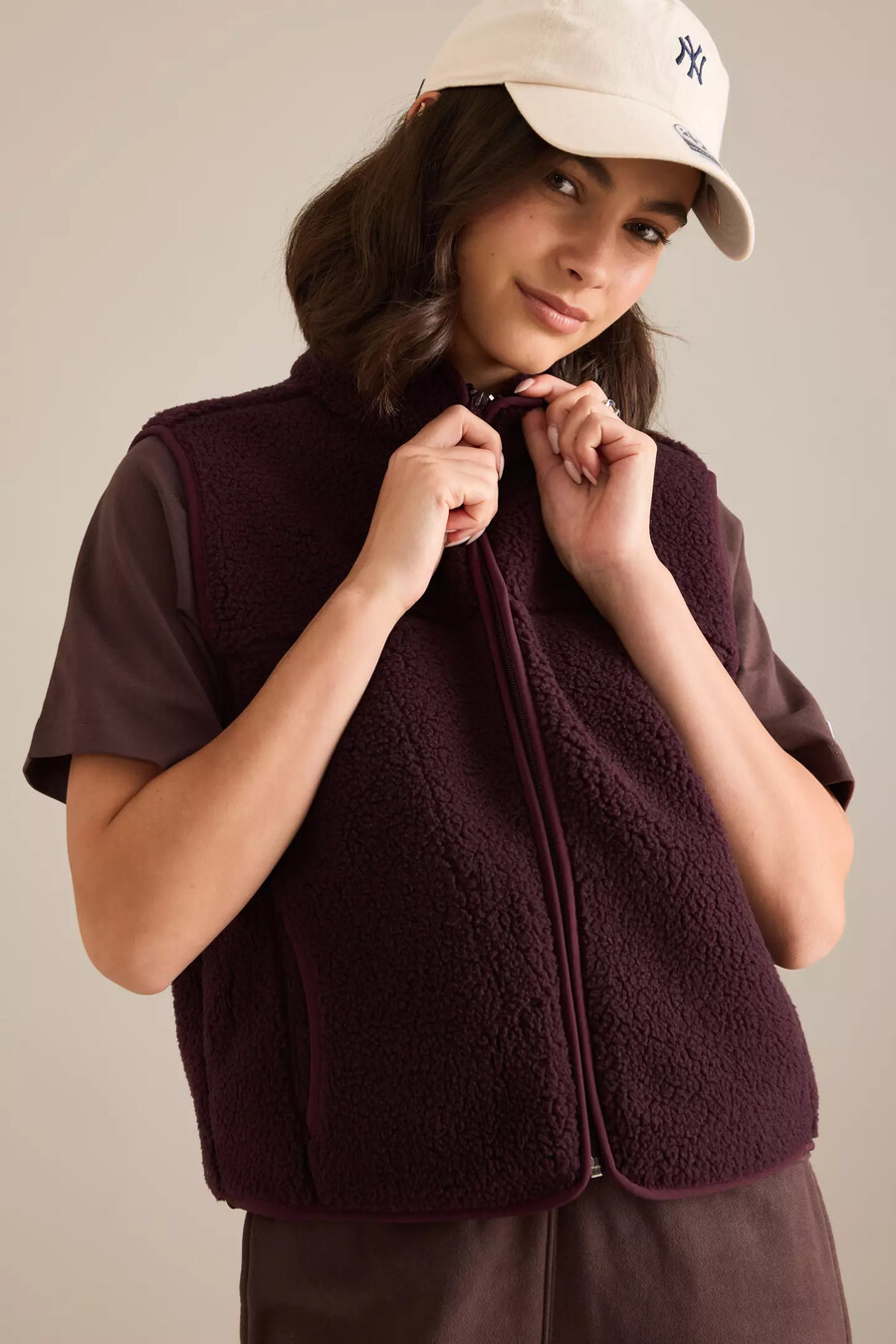 champion teddy vest